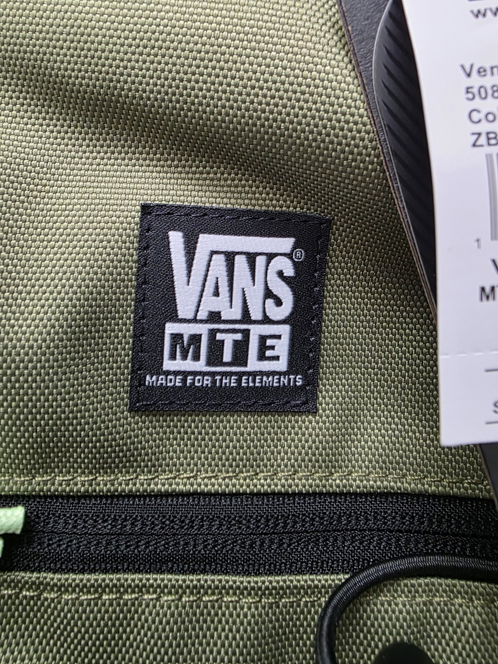 Vans Olive Green & Black - MTE BREAKOUT BACKPACK - Picture 2 of 8